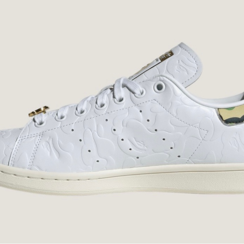 BAPE x Adidas Stan Smith, 30th Anniversary limited edition shoes brand new